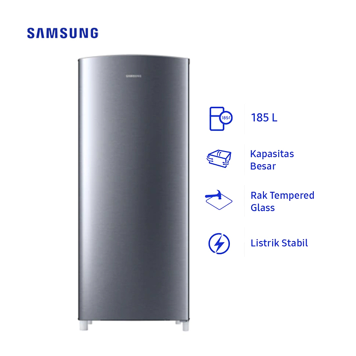  Samsung Kulkas One Door 185 L - RR18T1001SA